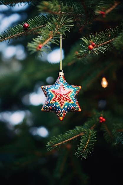 Weihnachtsbaum Stern Ornament Kostenlose Foto