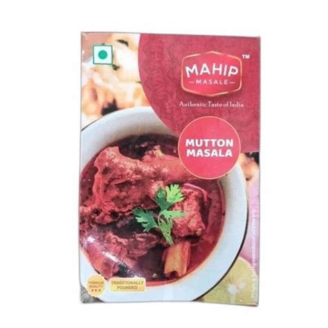 Mahip Mutton Masala Powder Packaging Size 100 G At Rs 68 Box In Mumbai