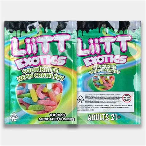 LIIT EXOTICS 1000MG GUMMIES | Up In Smoke