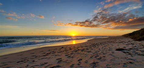 Sunrise over Playalinda Beach, Canaveral National Seashore, FL. [OC ...