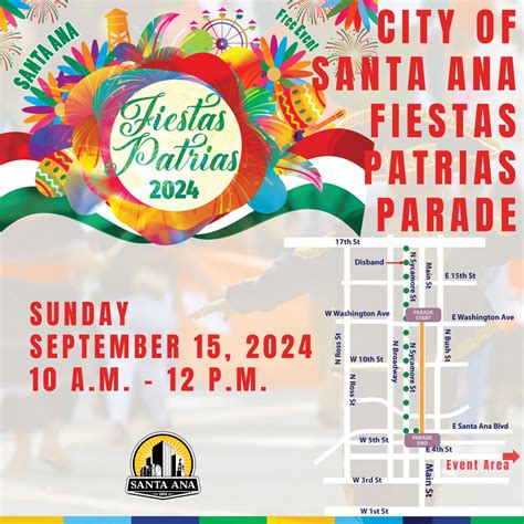 Fiestas Patrias 2024 Parade Route City Of Santa Ana