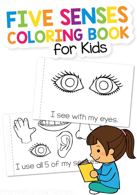 Five Senses Preschool Printables My Five Super Senses Activity Packet