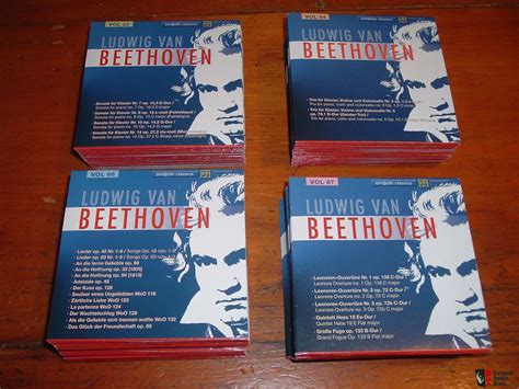 Ludwig Van Beethoven The Complete Works A Comprehensive 87 Cd Box Set Rarely Played Almost