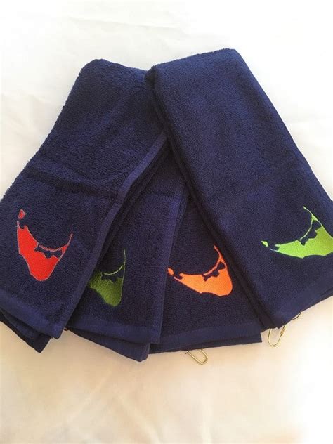 MONOGRAMMED GOLF TOWEL – The Preppy Stitch