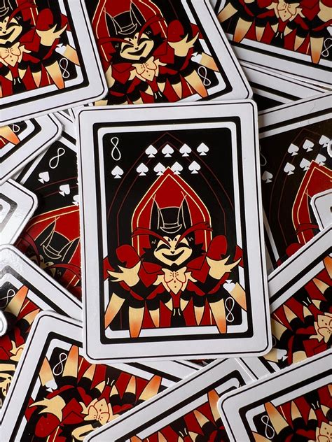 Husker Playing Card Sticker Hazbin Hotel Sticker - Etsy Canada