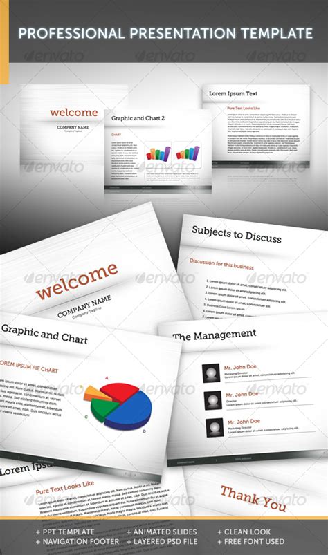 Professional Presentation Template 1 | GraphicRiver