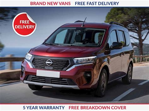 New Nissan Townstar Crew Van L1 H1 SWB 2024 Free UK Delivery Van