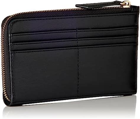 Tommy Hilfiger Women S Th Feminine Large Slim Wallet Black Os