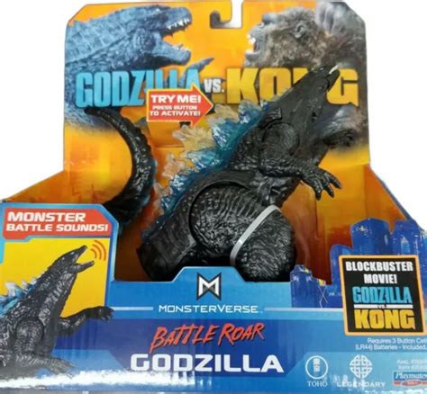 GODZILLA VS KONG Monsterverse Battle Roar Godzilla 7 Inch New SAME DAY