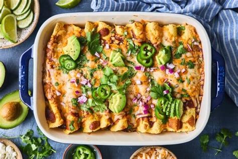 Make Vegetarian Black Bean Enchiladas Sweet And Spicy