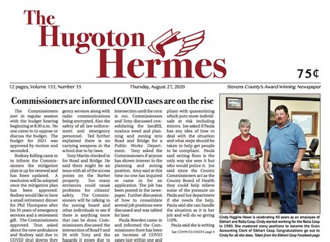 August 27 2020 Hugoton Hermes News