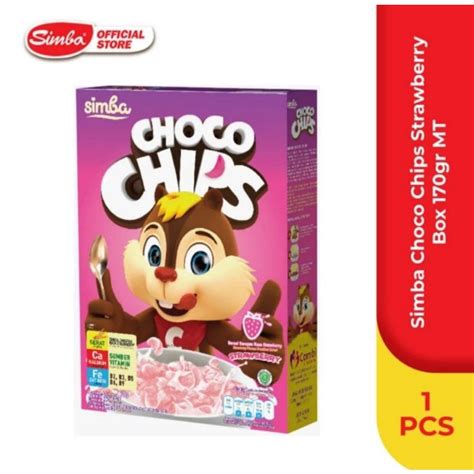 Jual Simba Choco Chips Strawberry Box Gr Shopee Indonesia