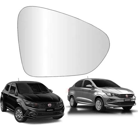 Lente Vidro Espelho Retrovisor Fiat Argo Cronos 2017 A 2023