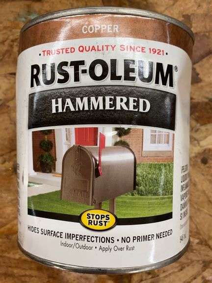 1 Qt Rust Oleum Copper Hammered Paint Metzger Property Services Llc