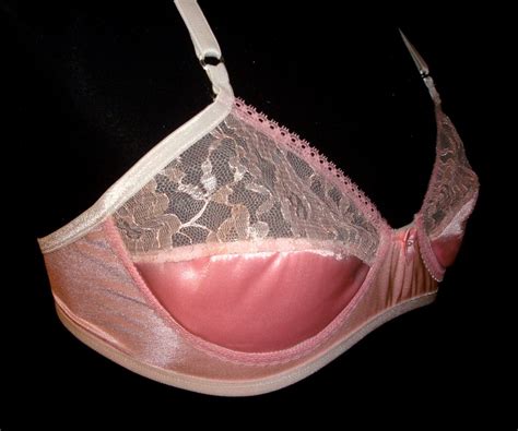 Adult Sissy Handmade Pink Satin Lycra With Sheer Lace Front Etsy