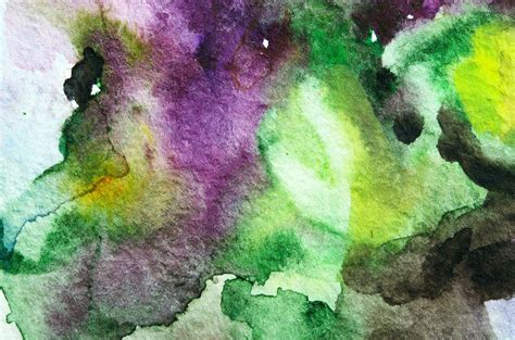 Abstract Watercolor Hand Paint Texture Image Stock Photo At