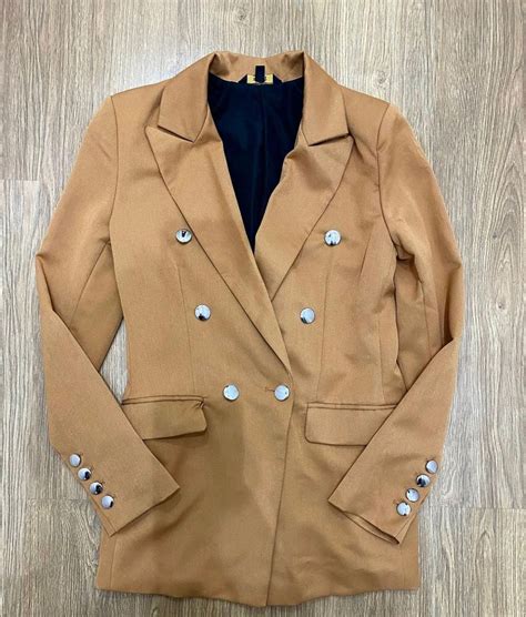 Blazer Nude Terno Feminino Nunca Usado 68717304 Enjoei