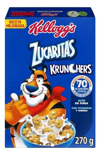 2 Pzs Kelloggs Cereal Hojuelas De Maíz Con Azucar Zucaritas Meses Sin