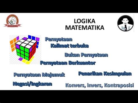 Logika Matematika Pernyataan Kuantor Dan Negasi Youtube