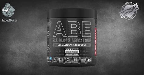 ABE Pre Workout 30 Servings By Applied Nutrition Protonic Nutrition