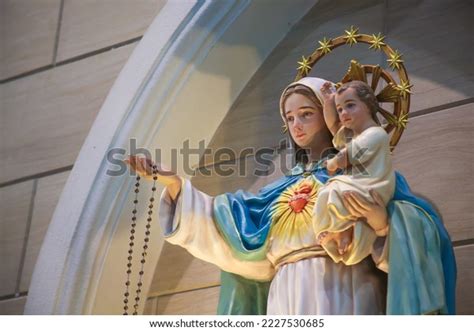 Our Lady Holy Rosary Queen Peace Stock Photo 2227530685 | Shutterstock