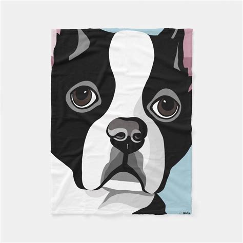 Boston Terrier Blankets Zazzle