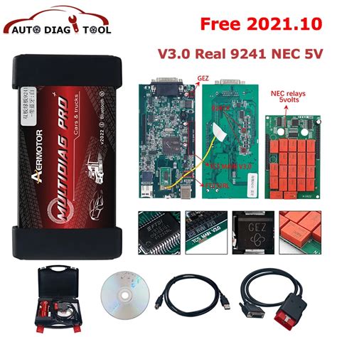 2024 150e Tcs Multi Diag Pro Bluetooth Kunststoff Box Obd2 Auto Lkw