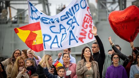 Im Genes Del Regreso De La Fragata Numancia A Rota Tras Participar En