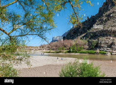 Santa Elena Canyon Big Bend National Park Texas Usa Stock Photo Alamy