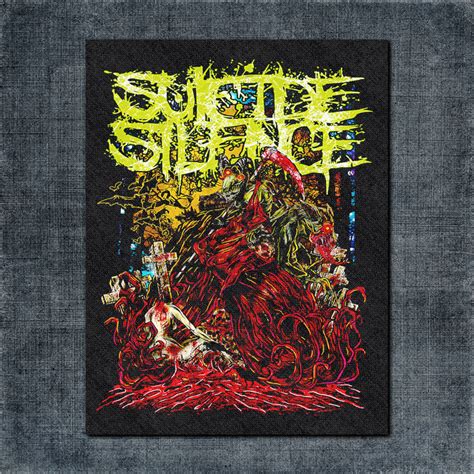 Suicide Silence Back Patch Suicide Silence The Place Of Dead Big Back