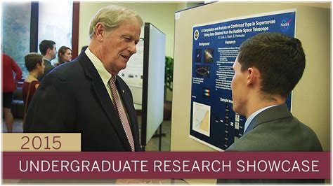 Presidents Showcase Of Undergraduate Research Excellence Youtube