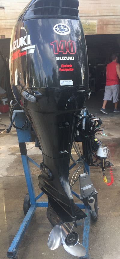 Suzuki 140 Hp 4 Stroke Outboard Boat Motor For Sale