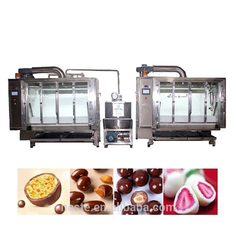 Lst Almond Strawbery Raisin Peanut Chocolate Coating Machine