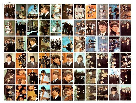 Topps Beatles Trading Cards Beatles Pinterest