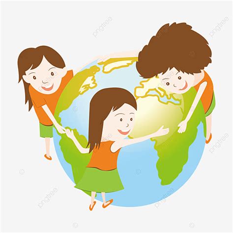 Animals Around The Earth Vector Earth Animal Animals Vector Png And