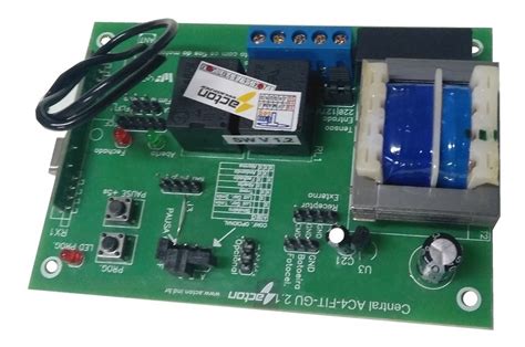 Placa El Tr Nica Para Motor De Port O Garen Seg Unisystem R