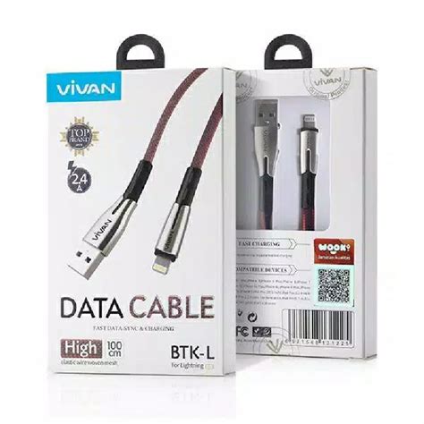 Kabel Data Vivan Btk Ls Lightning Fast Charging Bj Cell