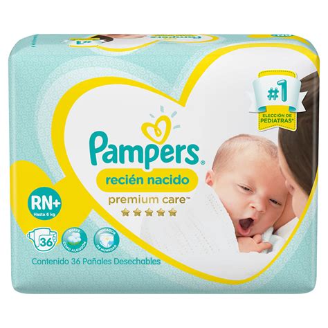 Pañales Premium Care Rn Pampers 36un Salud Global Saludglobal