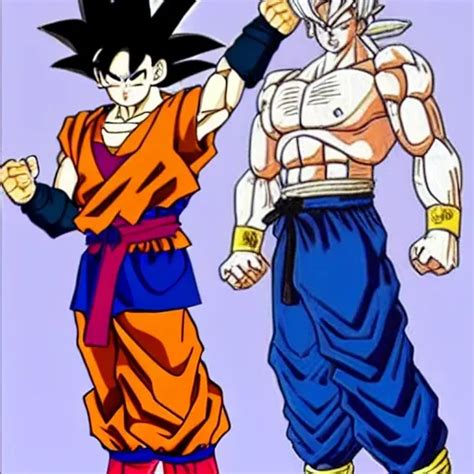 Goku Fusion With Gohan