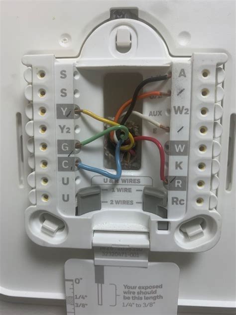 Honeywell T5 Wifi Thermostat Wiring Diagram Wiring How