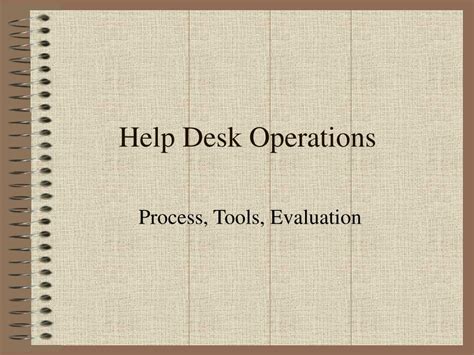 Ppt Help Desk Operations Powerpoint Presentation Free Download Id