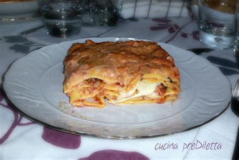 Lasagne Al Rag Ricetta Classica Cucina Prediletta