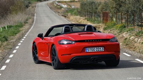 2019 Porsche 718 Boxster T Color Guards Red Rear