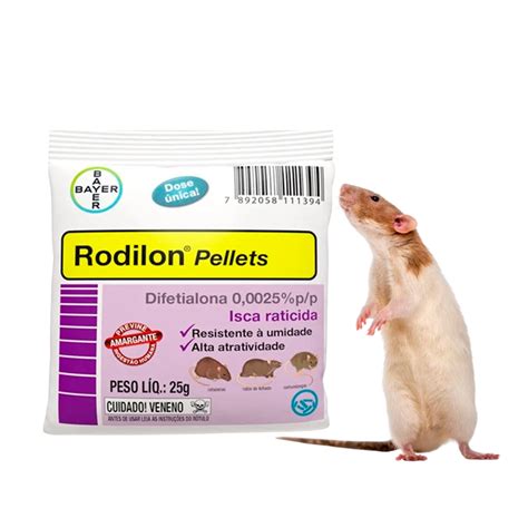 Rodilon Pellets Seca O Rato