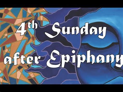 Th Sunday After Epiphany Youtube