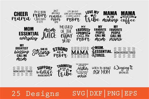 25 Spoony Mom Bundle Design 3 Graphic By Spoonyprint · Creative Fabrica