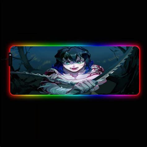 Demon Slayer Mousepads Inosuke Rgb Mouse Pad Pl1807 Anime Mousepads