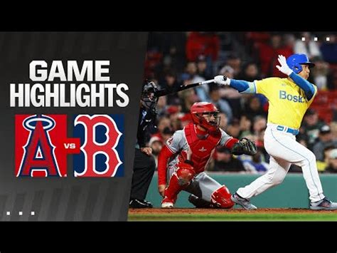 Angels Vs Red Sox Game Highlights 4 12 24 MLB Highlights BVM Sports