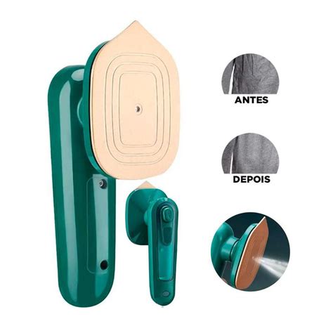 Ferro Portátil A Vapor - Ferro Portátil a Vapor para Viagem Bivolt Econômico - Bivena - Ferro de ...