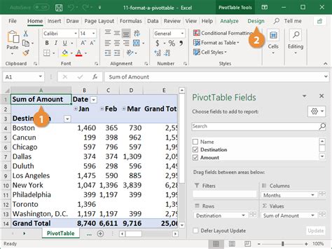 Pivot Table Tutorial In Excel Cabinets Matttroy